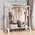 Upgraded cat ear double pole model 130cm elegant white four side hooks.;
