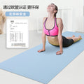 Tpe yoga mat manufacturer - silent pose lines, dance mat, professional anti-slip fitness mat for men - extra wide, extra thick, shock absorbing