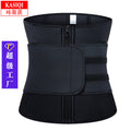 Hot shaper neoprene sweat waist trainer - women's slimming corset for tummy control and posture support
