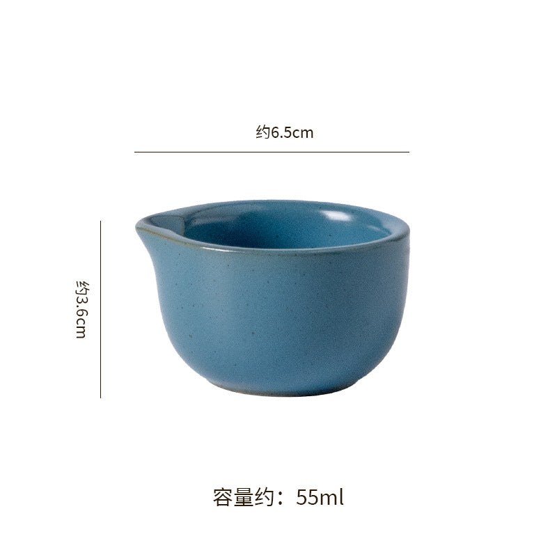 Retro ceramic small flavor dish restaurant hotel for home dipping snack dish hot pot cold dish side dish seasoning soy sauce dish