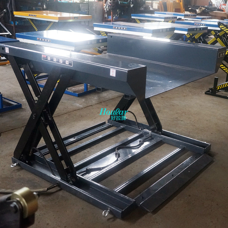 Non-standard production MJ-L1001 unloading lift 1 ton loading and unloading lifting platform Electric low-release lifting platform