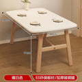 Dining table for homesmall apartment modern rectangular dining commercial noodle shop table and chair scandinavian rental room dining table