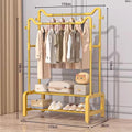 Upgraded cat ear model, double-layered double-pole model, 110cm accessible luxury gold four-sided hook..;