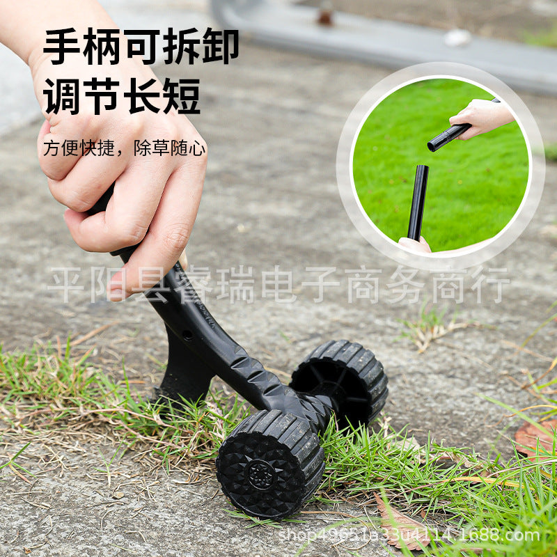 Crevice weeder weeding hook no bending garden tool roller weeder hook grass machine garden tool weeding