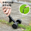 Crevice weeder weeding hook no bending garden tool roller weeder hook grass machine garden tool weeding