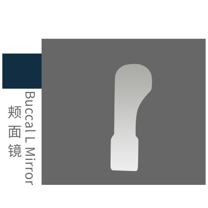 Dental camera reflector with lamp Anti-fog mirror Stainless steel reflector Oral mirror Photography Endoscope camera plate