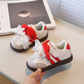 Vancahao fashion  spring/autumn new korean style casual sneakers for girls - vintage lace, pearl, and bow detail