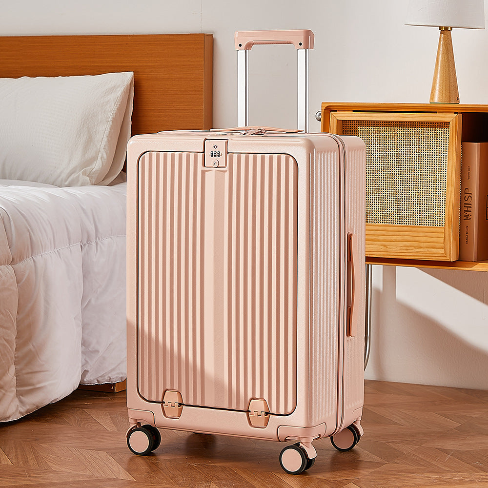 One piece is free shipping, spot delivery, multi-functional suitcase 20-inch boarding case, suitcase 24-inch universal wheel trolley case.