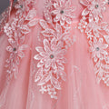 exclusive children's dress, sequined floral princess dress, runway piano performance host costume, girls' dress