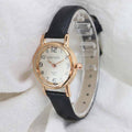 New round bathtub retro trend korean style minimalist casual dial women's watch waterproof fashion 2025