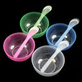 Beauty mask tool set #4: mask bowl + mixing spoon & spatula, makeup bowl, beauty supplies, spa mask mixing bowl set