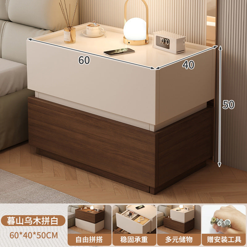 Bedside table for home italian normcore storage storage free combination cabinet popular sofa side table bedroom bedside table