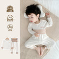 Baby spring/autumn winter separates set - autumn style cotton baby long johns - high-waisted belly protection base layer infant clothing