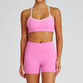 high waist hip lifting yoga shorts slimming look tight suspender beautiful back running sports intimates yoga suit for women