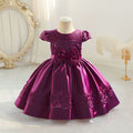 Exportnew arrival kidslace dress section cloth princess dress baby girl first birthday dress baby dress