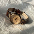 Vintage exam watch for women, student style, high-value, light luxury, british chic, small dial ladies quartz watch