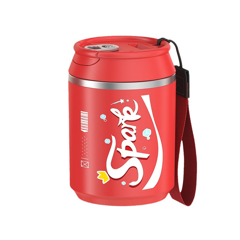 304 stainless steel popular outdoor portable cup student creative good-looking can coke cup coffee cup