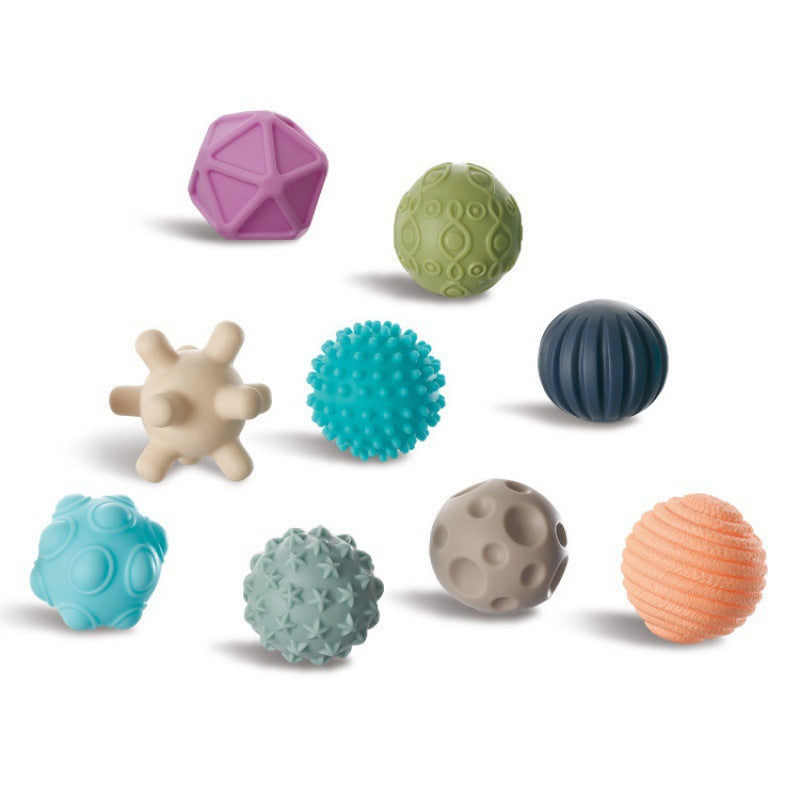 baby haptic perception grasping touch ball sensory integration training touch ball massage bath toy