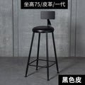 First generation black chair + black leather 75cm