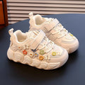 Fortune kids' shoes: girls' spring/autumn  new princess lightweight sneakers, big & tall girls' chunky sneakers