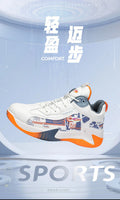 Basketball sneakers for men, spring high-top, anti-slip, youth sports running shoes, casual shoes for middle school students, 2026 hot-selling style