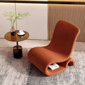 Accessible luxury italian casual design art modern single lazy sofa chair normcore creative casual shaped chair