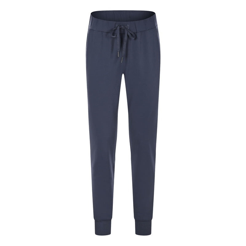 new arrival elastic waist yoga pants casualstraight-leg sports casual elastic leggings nine-point pants for women dp022