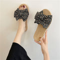 2026 new bowknot ins style slides: super cute, non-slip, beach-ready, girly, versatile outdoor slippers for women