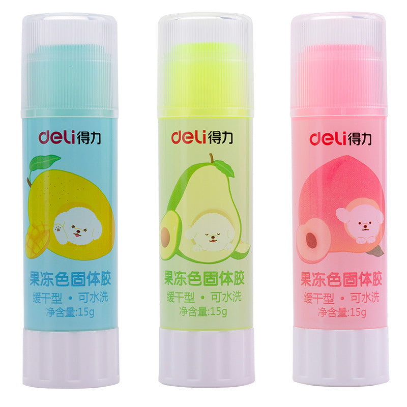 Deli 7101/7102 Solid glue High viscosity Children's handmade solid glue Stationery glue pen Solid glue stick Wholesale