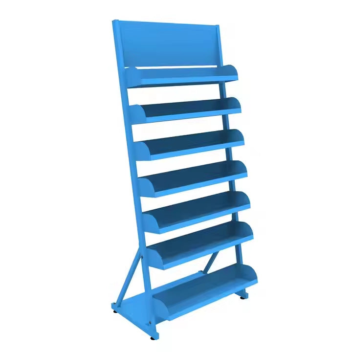 Source Factory Bookstore Bookshelf Magazine Display Shelf Retail Store Bookshelf Display Shelf Commercial Imported Creative Storage