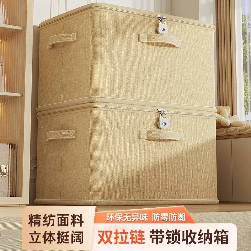 Locked storage box Password box Safe deposit box Password lock Storage box Dormitory student anti-privacy small box