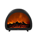 European and american retro copper fireplace aroma diffuser - cross-border bestseller, desktop fragrance machine, home use carousel colorful flame humidifier