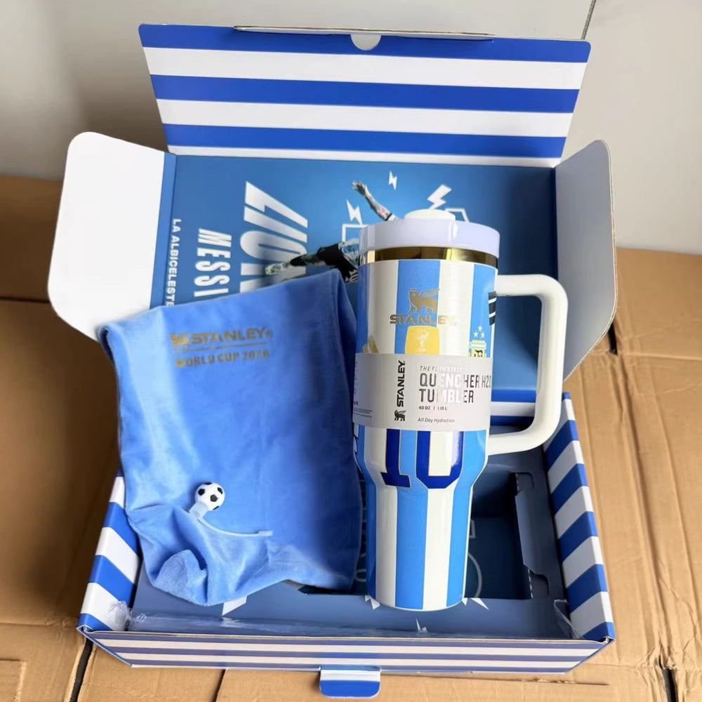 Hot-selling 40oz stanley tumbler for export: european and american sports, soccer world cup, stanley car cup insulated thermos