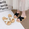 New platform sandals for women - summer outdoor wear, xishuangbanna bohemian style, hemp, beach-friendly, versatile sandals