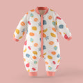 Winter thickened sleeping bag, autumn pure cotton class a, split leg design, extra thick newborn anti-kick quilt, baby and toddler sleeping bag
