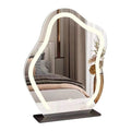 Cloud mirror desktop makeup mirror table led light bedroom dressing table smart light luxury light mirror with light