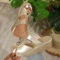 summer new arrival: plus-size wedge heel slippers for women (sizes 35-43). wholesale available. dropshipping to  and
