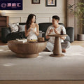 Second-hand style large and small round coffee table for home small apartment living roomaccessible luxury creative chinoiserieretroclassysensecasual coffee table