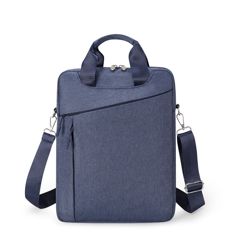 New fashion computer bag trendy handbag large capacity leisure file bag office business briefcase backpack men