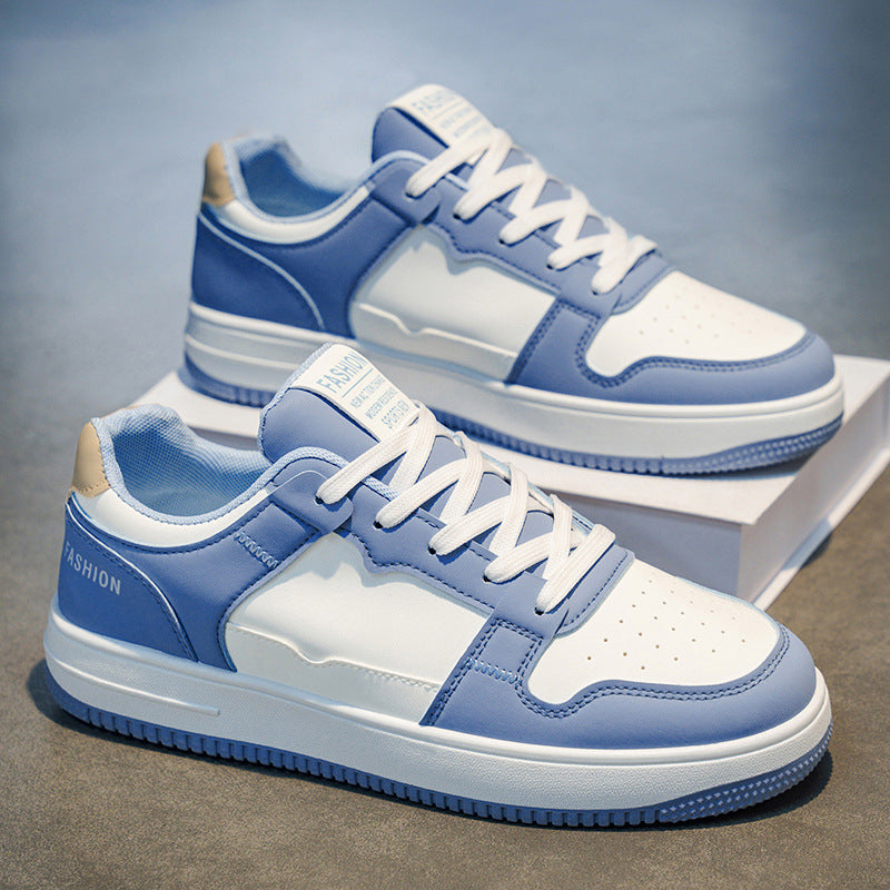Men's 2026 spring new arrival: campus style student air force white sneakers - trendy, versatile, youth casual athletic shoes