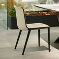 Foshan charlotte normcore chair accessible luxury modern casual ultra-migration leather for home dining table and chairs classy designer dining chair