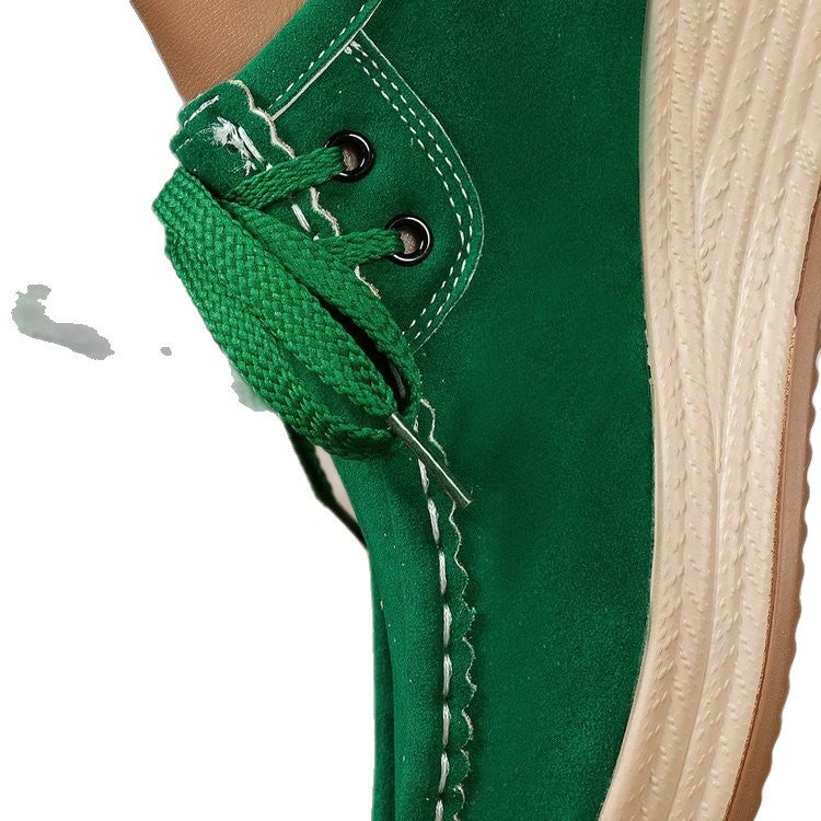 spring/autumn women's chunky sole loafers for cross-border e-commerce, plus sizes available. 0.5cm heel height difference. wholesale options available. dropshipping to  and