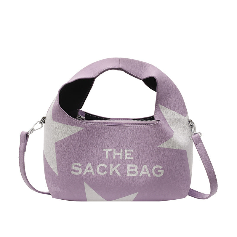 new arrival large-capacity trendy handbag fashionprintinglettereasiest for matchcasual crossbody bag