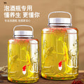 Special wine-making glass bottles and jars for home wine jars, food-grade green plums, bayberries, ginseng, empty bottles for wine-making