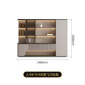 2.4m x file cabinet