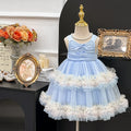 Girls' camisole dress - new summer  style: chic mesh princess tutu dress for girls