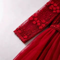 summer new girls' baby chic mesh tutu princess style long sleeve dress