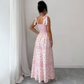 new arrival: sexy spaghetti strap, cinched waist, slit dress