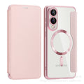 Suitable for samsung s26plus business flip gold shield magnetic leather case s23 mobile phone case s24ultra sheath a07