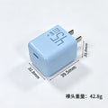 Wow customized 45w small ice cube suitable for apple 17 charger full range of us standard charging head iphone fast charging head